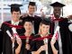 Muti ethnic people Graduating from College