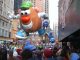Mr. Potato Head balloon at the Macy s Thanksgiving Day Parade in Manhattan, NY.